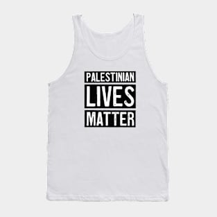 Palestinian lives matter Tank Top